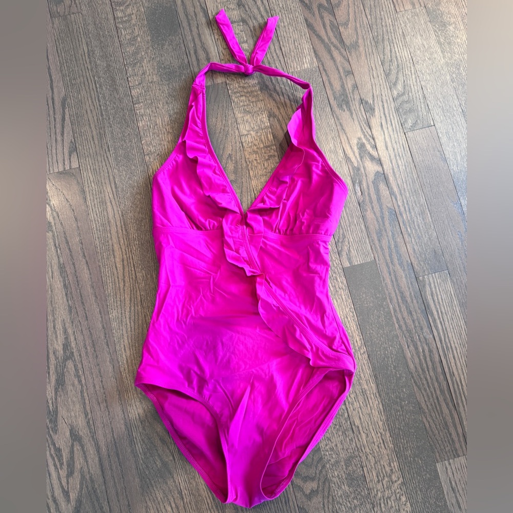 Pink Spanx swimsuit-size medium
